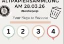 Altpapiersammlung am 28.03.2026
